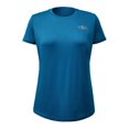thumbnail image 1 of Playera Athletic Works para Mujer, Deportiva Manga Corta Azul Teal Talla G, 1 of 4