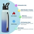 thumbnail image 3 of BJPKPK Insulated Water Bottles with Straw Lid, 40oz Cold & Hot Water Bottle, Stainless Steel Metal Water Bottle with 3 Lids, Reusable Thermos, Cups, Mugs for Daily Water Intake-Sky, 3 of 7