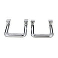 thumbnail image 2 of Carr Truck Step 103992 Hoop II; Cab Mount; Multi-Fit; Set Of 2; Flat Step; Non-Extendable; Stationary; Polished; Aluminum, 2 of 7