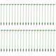 thumbnail image 4 of Marco De Soporte Paquete de 10 estacas verdes de soporte para plantas con anillos ajustables para flores,rosas y orquídeas de interior y exterior (48 cm). Rkxzt, 4 of 9