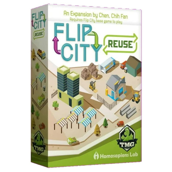 Flip City Reuse Board Game