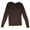 Châtaigne, variante sur John Smedley Pull-Over Facile à Enfiler pour Hommes Bordeaux - S
