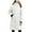 White, variant on Xunlbb Winter Coats for Women Women's Black Medium Length Down Cotton Jacket, Cotton Jacket, New Winter 2024, Over Knee Loose And Thickened Cotton Jacket,Size S-2XL