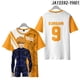 thumbnail image 3 of 2022 Última camiseta BLUE LOCK NAGI para hombres, camisetas con estampado 3D para mujeres, camisetas de manga corta con cuello redondo, camisetas de dibujos animados de anime para niños y niñas, 3 of 5