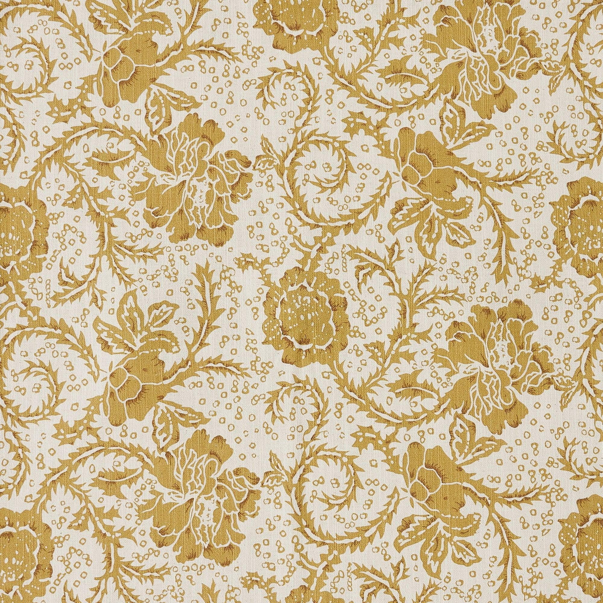 VHC Brands Dorset, Farmhouse Bed Skirt Dust Ruffle, Floral, Twin, Green, 39x76x16
