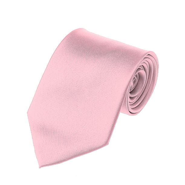 Cravate XL Extra Longue pour Hommes, Rose