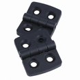 thumbnail image 2 of 10 Pack Heavy-Duty Black Plastic Door Hinges 40x30mm for Home and Office Use, 2 of 5