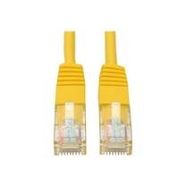 Tripp Lite Cat5e Patch Cable - 1 X Rj-45 Male - 1 X Rj-45 Male - 3ft - Yellow (n002003yw)