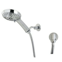 Kingston Brass KX1541BE Vilbosch Multi-Function Hand Shower Kit, Polished Chrome