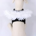 thumbnail image 7 of Opolski Halloween Dog Angel Cosplay Costume Wings Realistic Looking Ultra-Light Allergy Free No Odor Easy-wearing Enhance Atmosphere Felt Cloth Pet Halloween Feather Wings Party Ornament Pet Supplies, 7 of 7