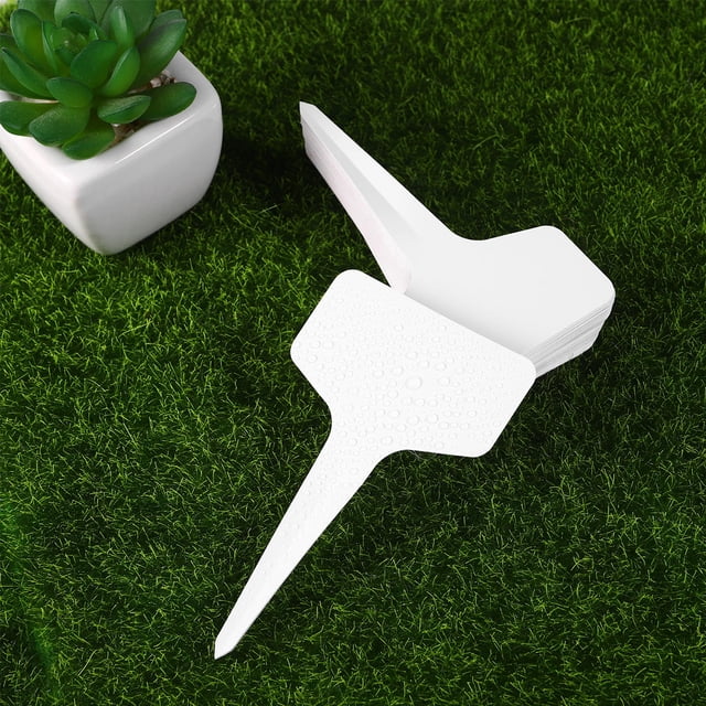 BESTYASH 100Ud Marcadores De Plantas Transparentes Para Jardín Con Etiquetas Resistente