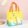 thumbnail image 2 of 1Pack Happy Easter Gift Bags, Easter Non-woven Bags with Handle for Kids, Reusable Goodie Bags, Rabbit Bunny Treat Bags, Party Supplies., 2 of 7