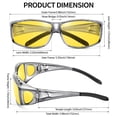 thumbnail image 2 of Gafas de conducción con visión nocturna URUMQI Fit Over, 2 of 7
