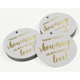 thumbnail image 3 of Inkdotpot Gold Foil Paper Hang Tags Thank You Baby/ Bridal Shower Favor Tags 100 Pieces, 3 of 7