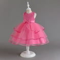 thumbnail image 7 of Godderr Kids Baby Girls Dresses Flower Girl Dresses for Wedding Girls Sequin Dress Tulle Dress Girls Wedding Guest Dress Girls Tutu Dress Party Dresses for Toddlers Girls Birthday Dress for 2-10Y, 7 of 7