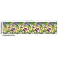 thumbnail image 2 of Ambesonne Green and Purple Fabric by the Yard Upholstery, Iris and Narcissus, 2 Yards, Multicolor, 2 of 4