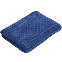 SAOL King Size Bed Throw Blanket Irish Aran Soft 100% Merino Wool 92x78 In, Made in Ireland