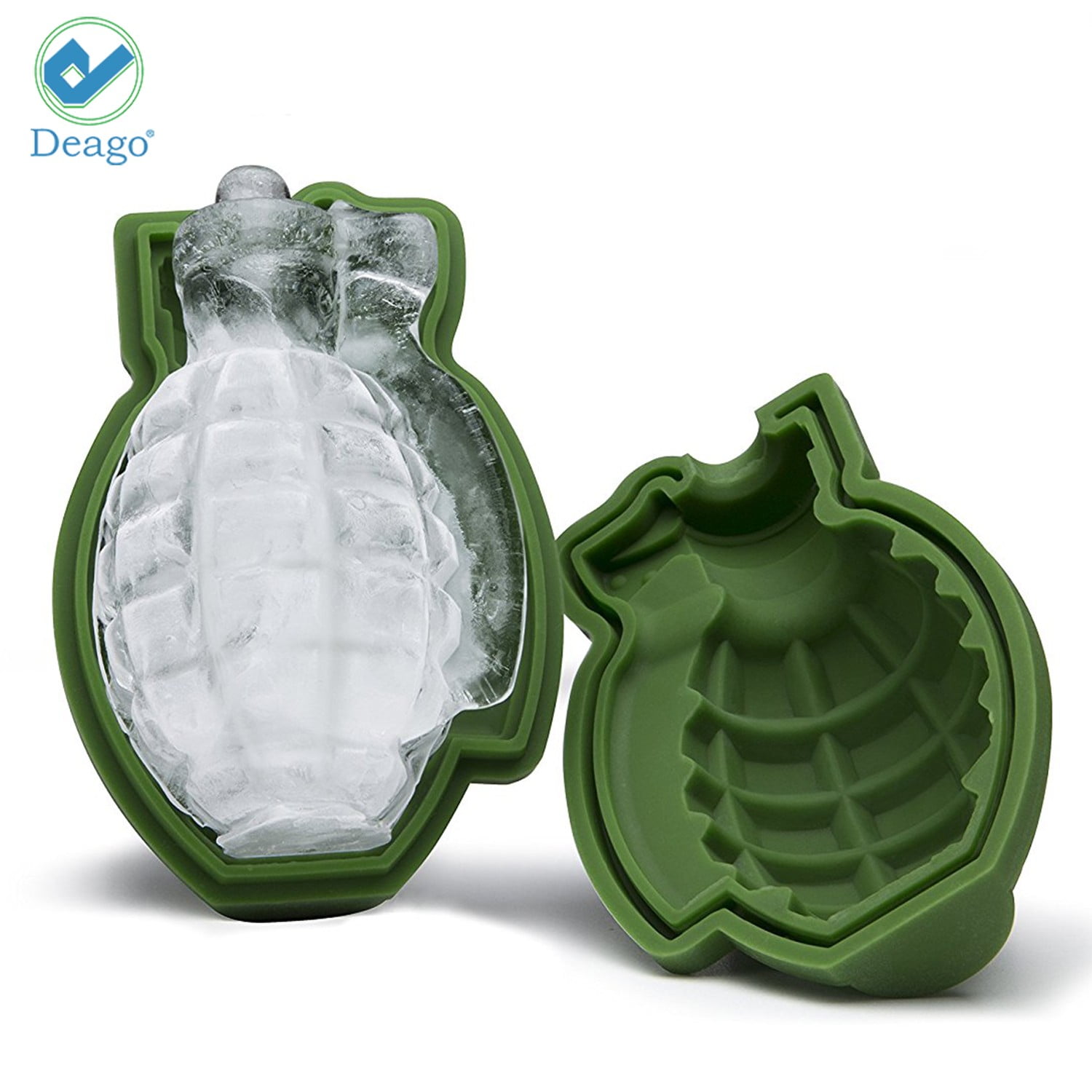 DineAsia 3D Skull Ice Cube Mold - Bourbon Culture