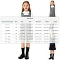thumbnail image 2 of SGFCWSX Girls School Uniform Dress, Sleeveless Pleated Button Casual Jumper Dress Navy Size 11-12 Years, 2 of 6