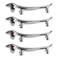 thumbnail image 2 of 4Pcs Chopstick Rests Tableware Holder, Animal Shape Cutlery Rest Zinc Alloy Chopstick Stand Chopstick Rest Knife Rest Knife Stand Table Decor For Fork Spoon Knives Rack Silver, 2 of 8