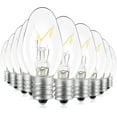 6Packs Flea Trap Replacement Light Bulbs C7 E12 Night Light Bulbs 7W