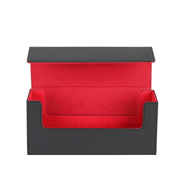 ¡Campaña con descuento!Caja de almacenamiento para tarjetas de PU, caja de almacenamiento para tarjetas de juego de mesa
