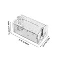 thumbnail image 4 of Suction Cup Corrugated Toilet Tissue Box Wall Mounted Toilet Paper Box Toilet Paper Box Punch Hand Paper Box Face Towel, 4 of 6