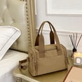 thumbnail image 4 of Bolsa de deporte de nailon para viajes y uso diario | Bolso bandolera ligero multiusos | Bolso de mano versátil e informal para ropa de entrenamiento, calzado y artículos de aseo., 4 of 6