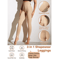 thumbnail image 6 of Suprenx Women's Full-Length Seamless High Waist Tummy Control Shapewear Compression Pants, 6 of 6