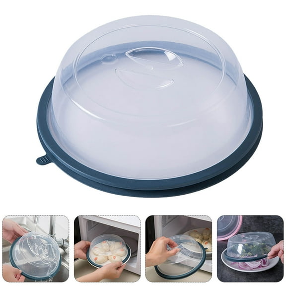 SEWCHICS 5 Pcs Simple Dust Covers Dark Blue Cover for Dishes