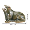 thumbnail image 2 of heka Ceramic Frog Fountain Waterfall Kit for Garden - Light Green, 2 of 6