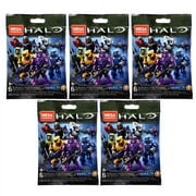 MEGA Construx - Halo Universe S1 Micro Figures - BLIND PACKS (5 Pack Lot)