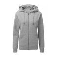 thumbnail image 1 of Asquith & Fox Womens Zip-Through Organic Hoodie, 1 of 2
