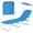 Bule, variant on Outdoor Chaise Lounges with Canopy - Folding & Adjustable Beach Lounge Chair - 265lbs Capacity