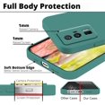 thumbnail image 5 of Compatible with Poco F5 Pro Case for Women Men, Ultra Slim Xiaomi Poco F5 Pro Phone Case Silicone Liquid Soft Shockproof Anti-Scratch Protective Cases (Dark Green), 5 of 7