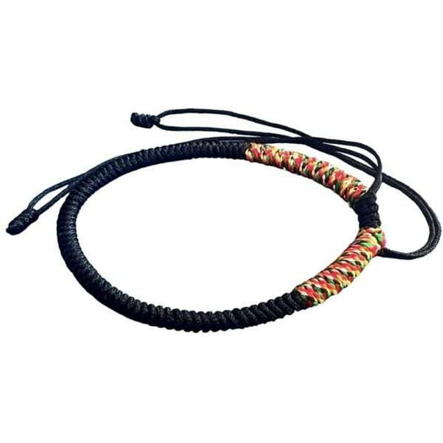 Pulsera Negra Set de 2 piezas para Suerte y Protección