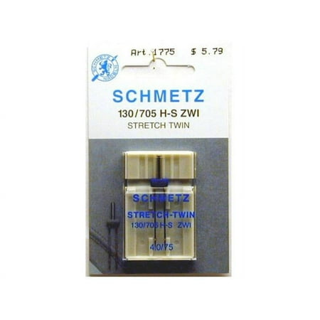 UPC: 0036346317755 | Schmetz Needle Twin Stretch Size 75/4.0