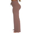 thumbnail image 4 of Women‘s High Waist Drawstring Knitted Loose Fitting Wide Leg Pant Solid Color Casual Trousers, 4 of 6