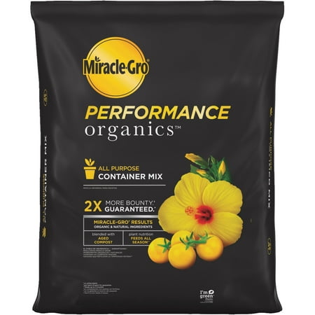 Miracle-Gro Performance Organics Container Mix (Best Soil Mix For Self Watering Containers)
