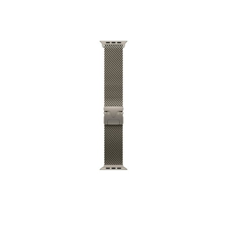 Apple Watch Ultra 2 (GPS+Cellular) 49mm Titanium Case with Natural Titanium Milanese Loop - Large - Natural - (2024)