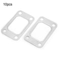thumbnail image 2 of 10pcs T3 T34 T35 T38 GT35 GT35R Turbo Inlet Manifold Flange Stainless Steel Gasket, 2 of 5