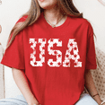 thumbnail image 2 of USA Vintage Star Graphic T-Shirt, 2 of 6