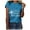 Blue, variant on YANHAIGONG A Lot Can Happen In 3 Days Youth Shirt,Easter Shirts for Women 2025,Summer Casual Loose Short Sleeve Round Neck Shirt