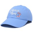 thumbnail image 4 of DALIX Dance Mom Hat Support Daughter Embroidered Cotton Cap in Light Blue, 4 of 6