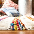 thumbnail image 5 of SAFAVIEH Natura Wilson Southwestern Striped Area Rug, Ivory/Red, 4' x 6', 5 of 5