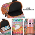 thumbnail image 3 of Retro Style Travel Sling Backpack for Women Men, Earthy Boho Small Shoulder Pack for Photography & Commuting, 3 of 4
