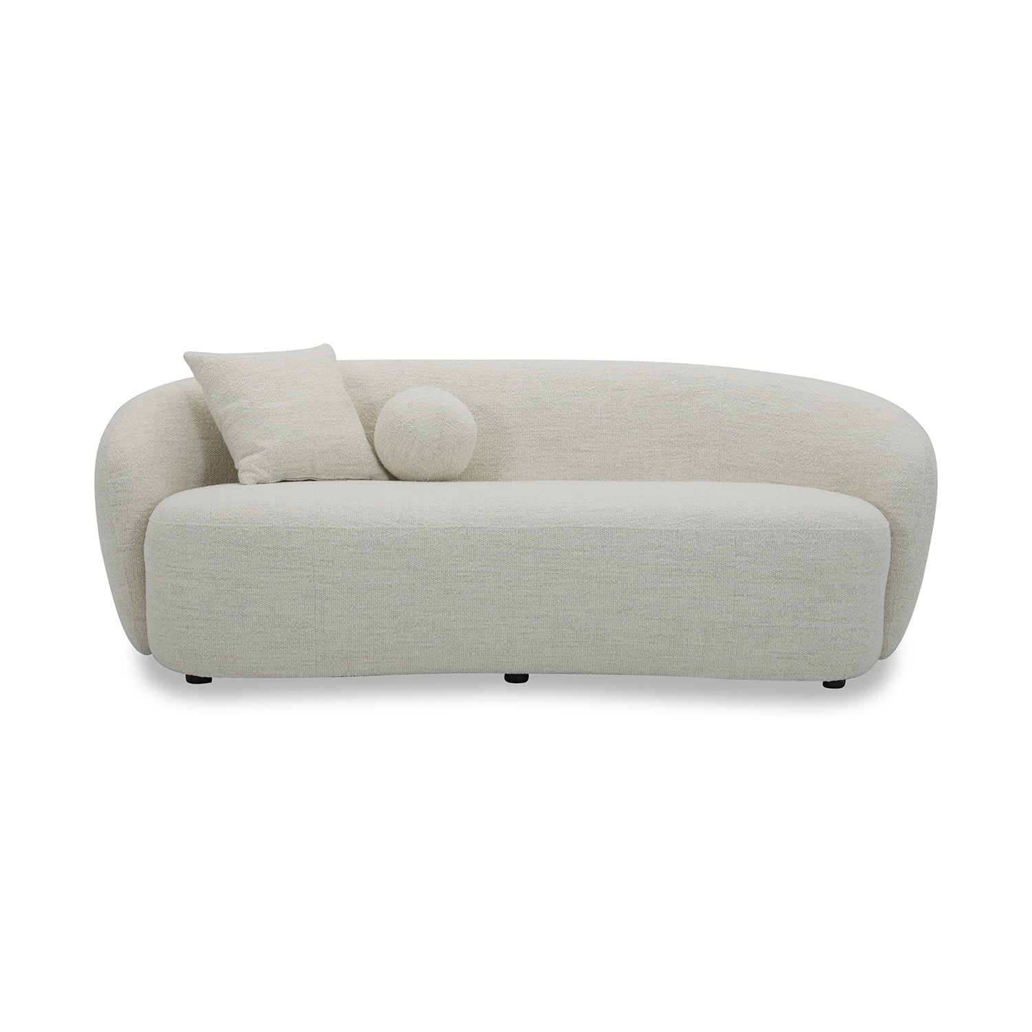 Better Homes & Gardens Juliet Curved 80.31" Sofa, Ivory
