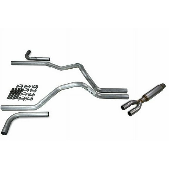 Dodge Ram 1500 Truck 04-08 2.5" Dual Exhaust Kits with Glasspack Side Exit