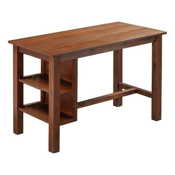 Bowery Hill Rectangular Dining Table - Chestnut Wire-Brush Finish