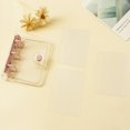 thumbnail image 2 of Rongmo Mini Transparent 3 Ring Binder Covers with Snap Button, Assorted Colors, 2 Count, 2 Pack, 2 of 6